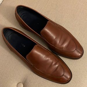 Cole Haan caramel leather loafers slip-on dress shoes